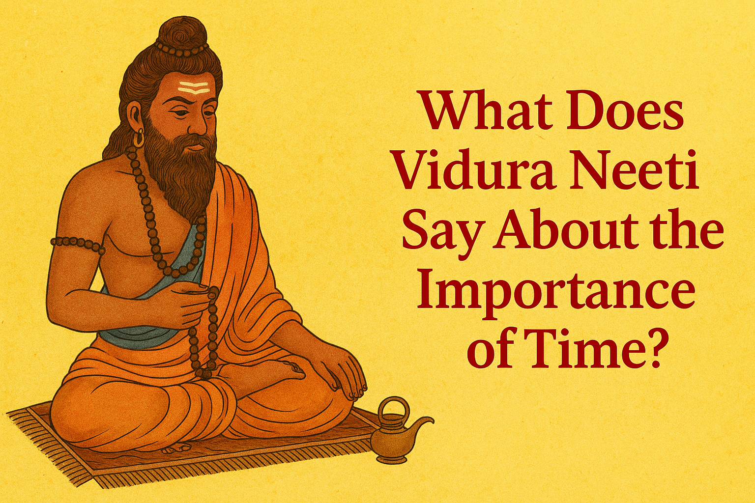 What Does Vidura Neeti Say About the Importance of Time?