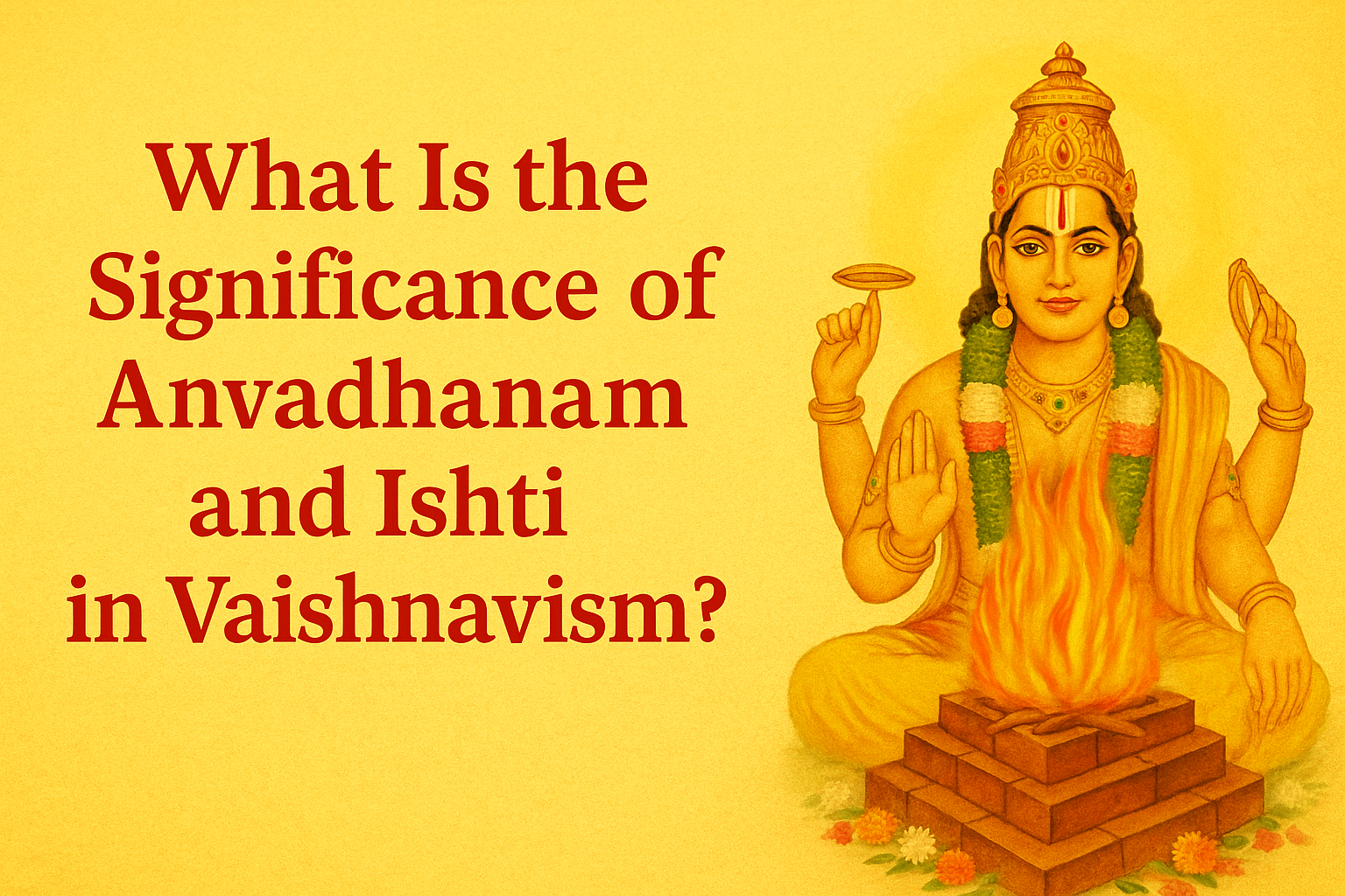 Importance of Anvadhanam and Ishti