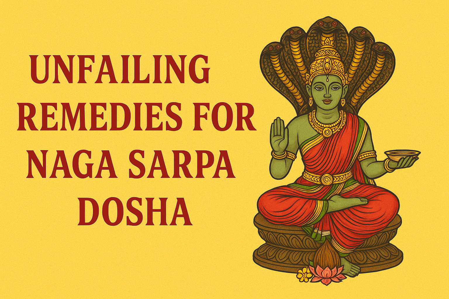 Unfailing Remedies for Naga Sarpa Dosha – Powerful Solutions for Ancestral Serpent Curses