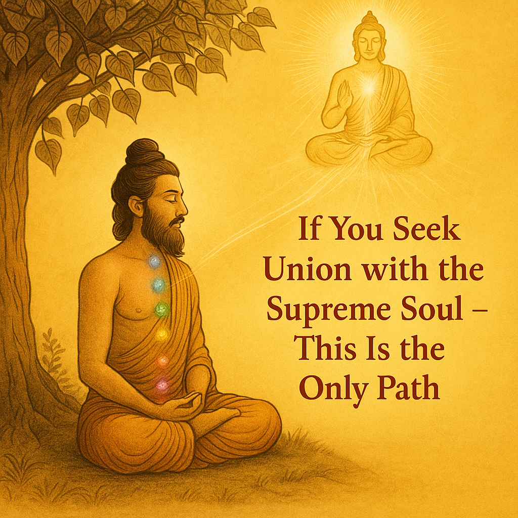 If You Seek Union with the Supreme Soul – This Is the Only Path