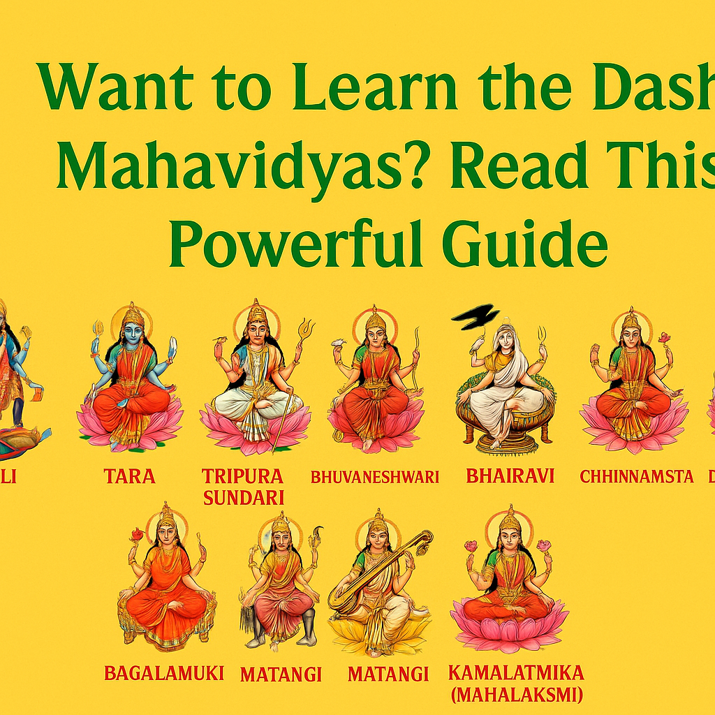 Want to Learn the Dasha Mahavidyas? Read This Powerful Guide