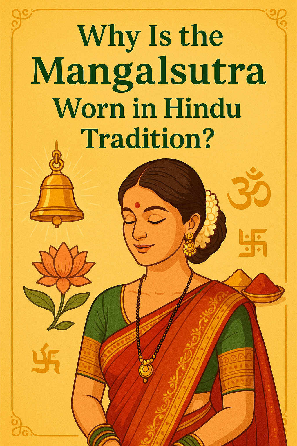 Why Is the Mangalsutra Worn in Hindu Tradition