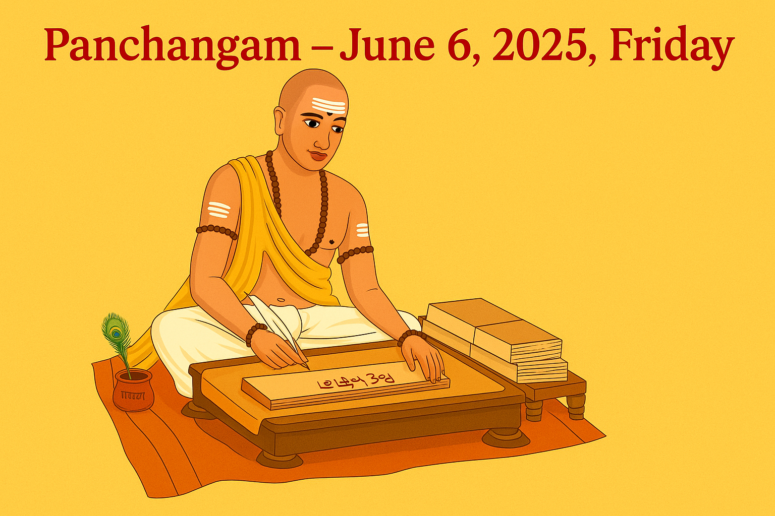 పంచాంగం – జూన్‌ 6, శుక్రవారం