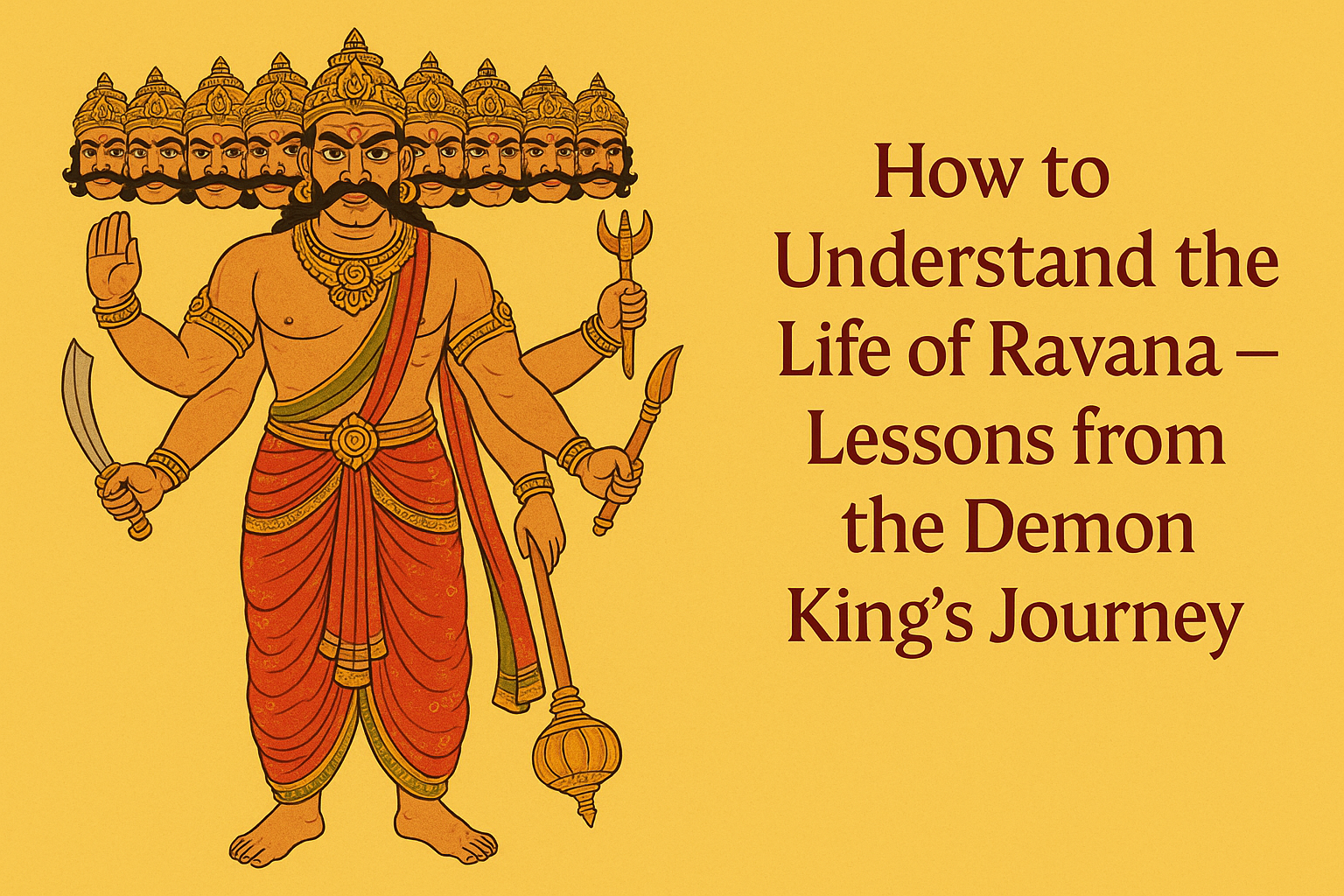 How to Understand the Life of Ravana – Lessons from the Demon King’s Journey
