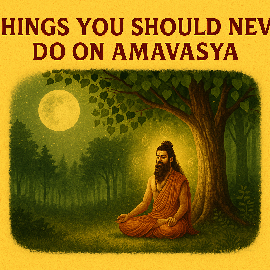 Things You Should Never Do on Amavasya