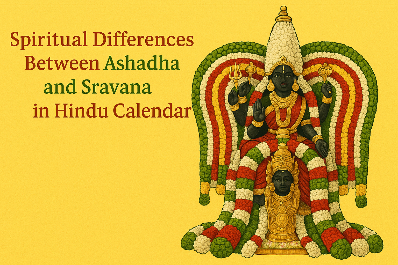 Hindu calendar spiritual months