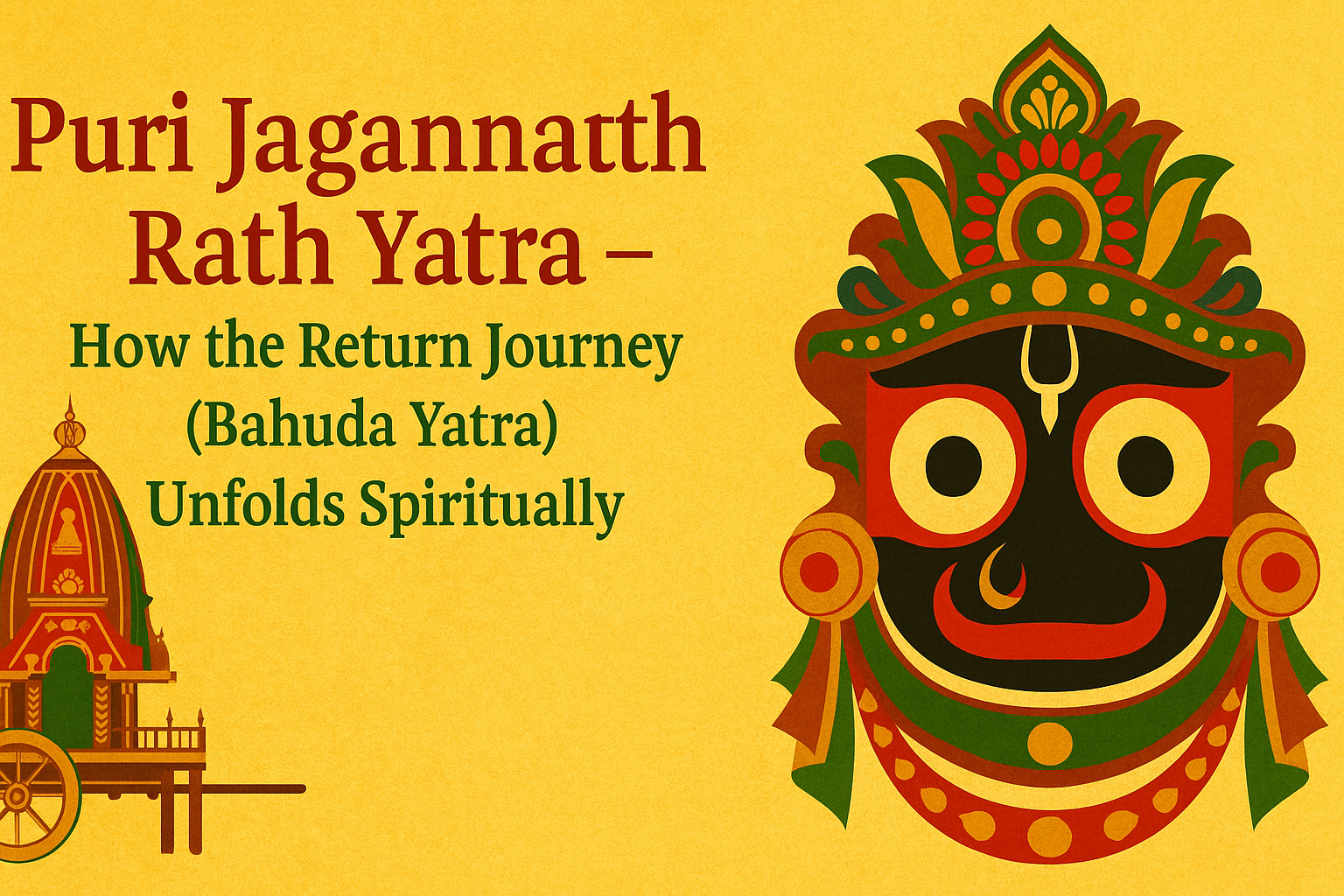 Puri Jagannath Rath Yatra – How the Return Journey (Bahuda Yatra) Unfolds Spiritually