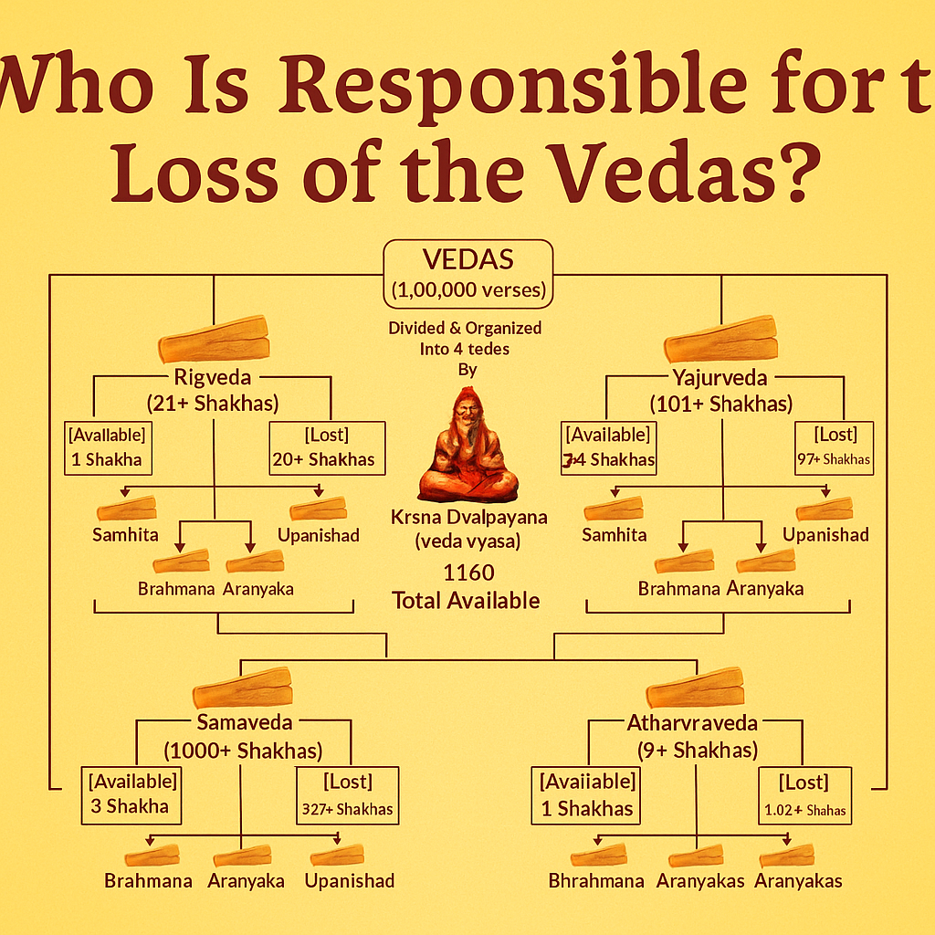 Who Is Responsible for the Loss of the Vedas