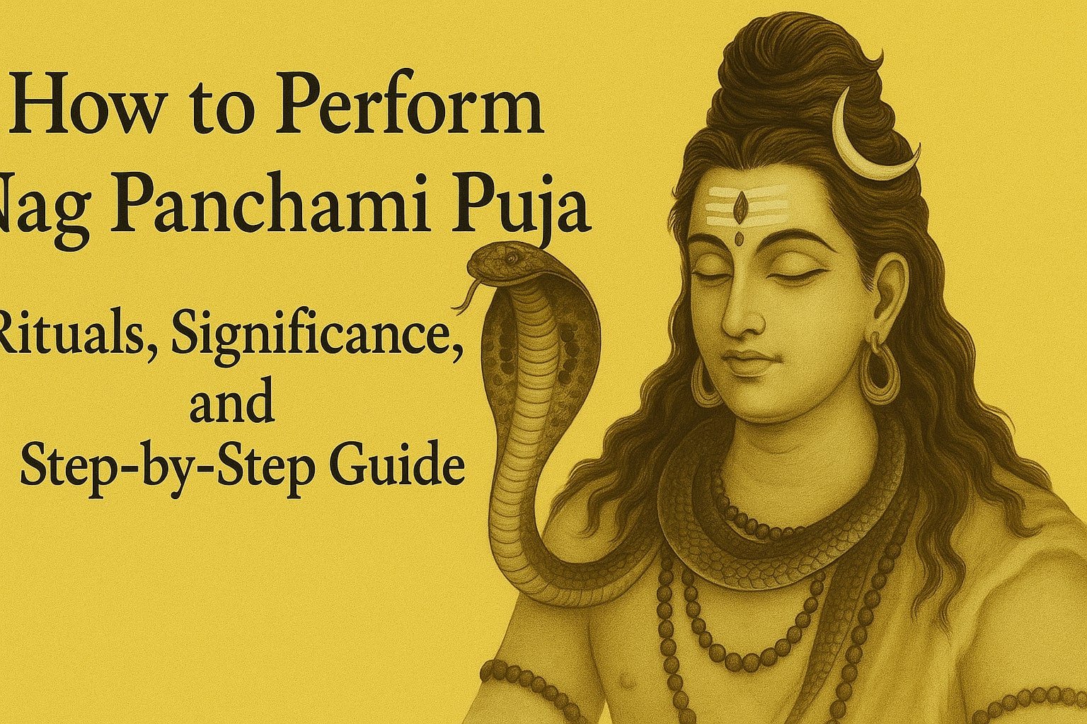 How to Perform Nag Panchami Puja Rituals, Significance, and Step-by-Step Guide