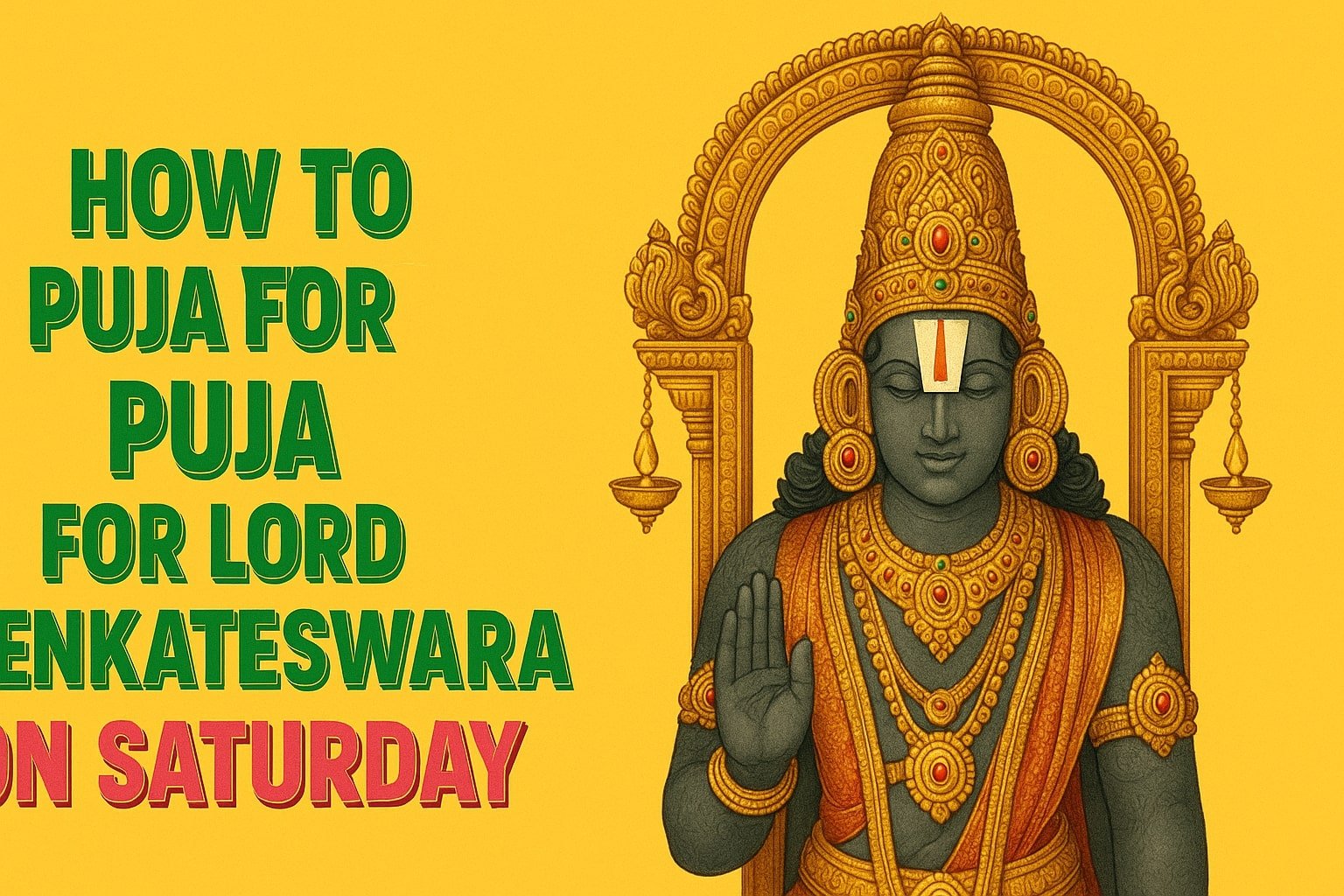How to Perform Puja for Lord Venkateswara on Saturday