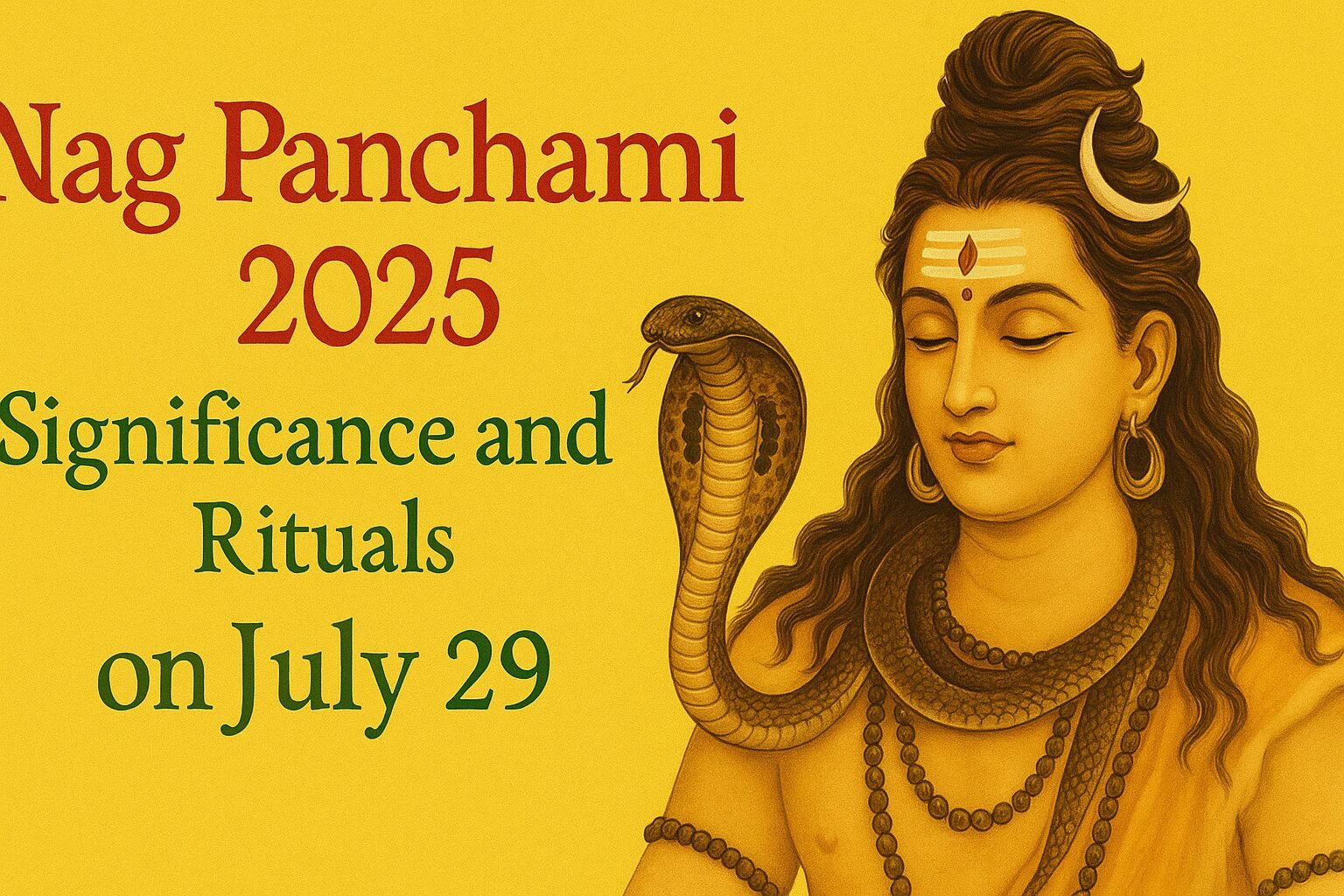 Nag Panchami 2025 Significance and Rituals on July 29
