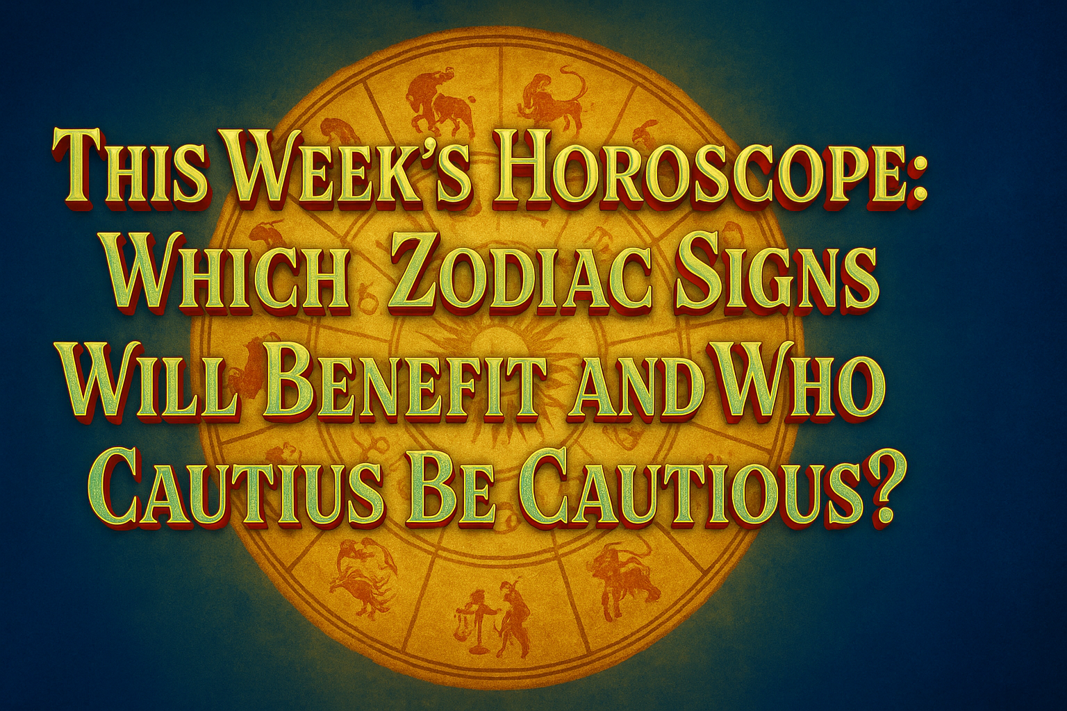 This Week’s Horoscope