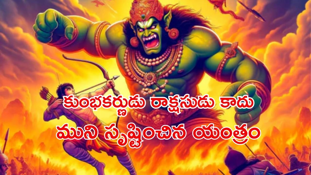Kumbhakarna Was Not a Demon – The Sage-Created Machine Truth Revealed
