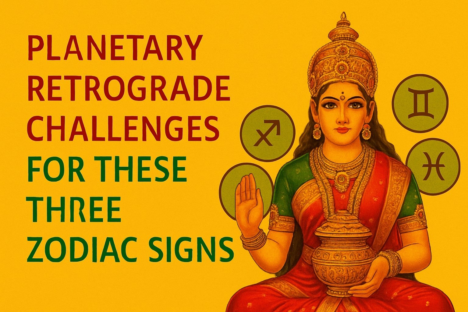 Planetary Retrograde Challenges for These Three Zodiac Signs