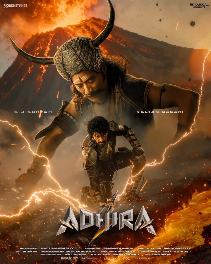 SJ Suryah joins Adhira as a powerful antagonist in Prasanth Varma Cinematic Universe