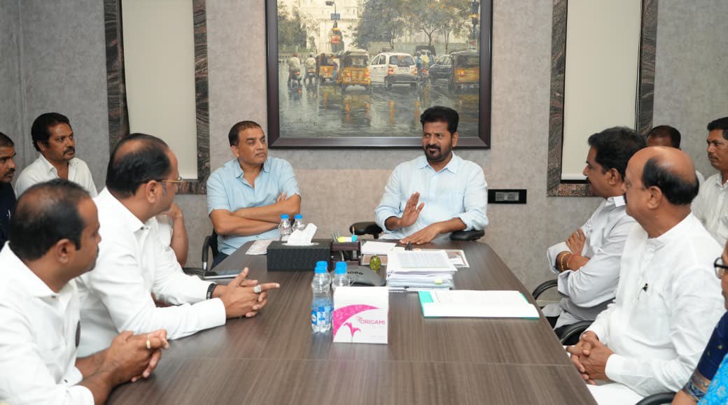 CM Revanth Reddy Resolves Telugu Film Workers Strike with Wage Hike