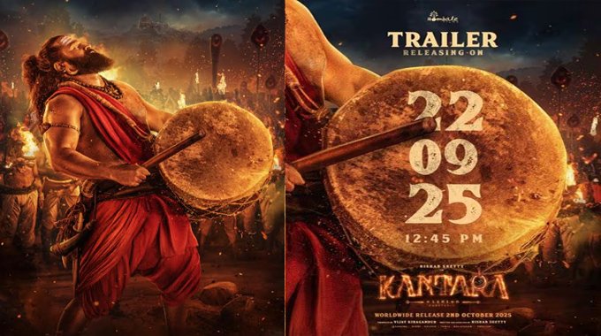 Rishab Shetty’s Kantara: Chapter 1 Trailer Stuns with Visuals, Set for October 2 Release