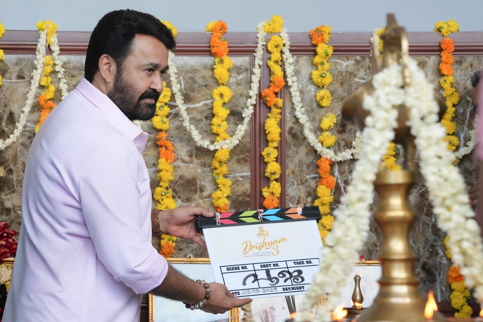 Mohanlal Begins Shooting for Drishyam 3 – Jeethu Joseph Brings George Kutty Back