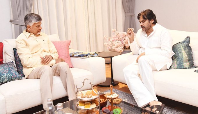 CM Chandrababu Naidu Visits Pawan Kalyan Amid Illness – OG Movie Racing Towards ₹500 Crore