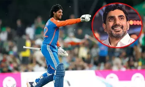 Tilak Varma Gifts Signed Cap to AP Minister Lokesh After India’s Asia Cup Victory Over Pakistan