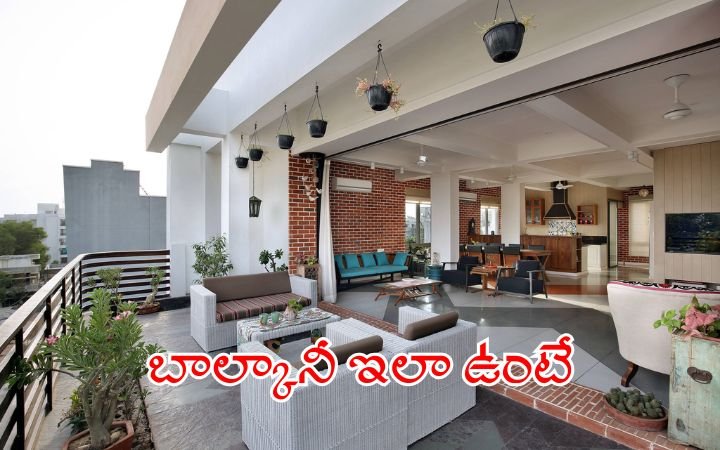 spacious apartment balcony