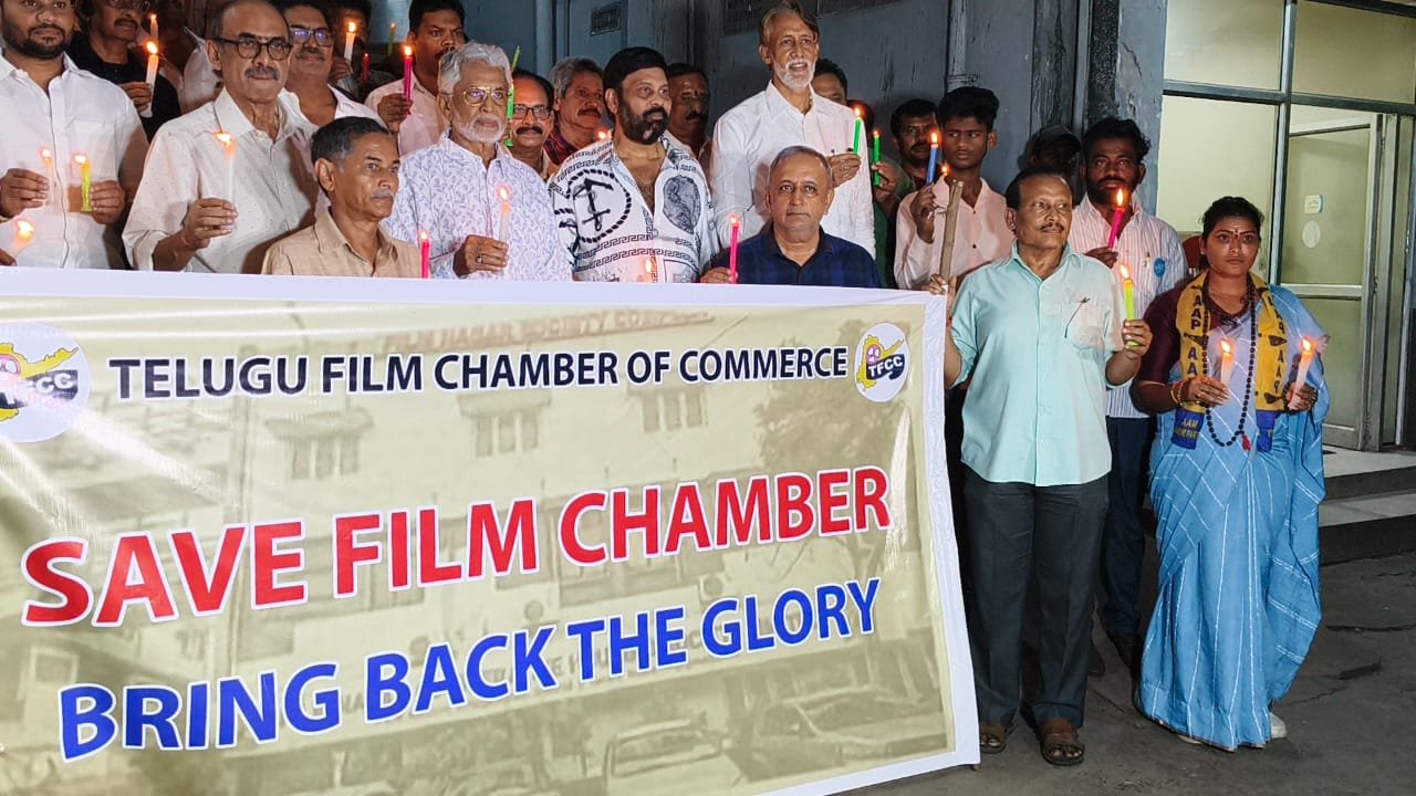 Save Film Chamber: Candlelight Rally by Telugu Film Industry Celebrities to Bring Back the Glory