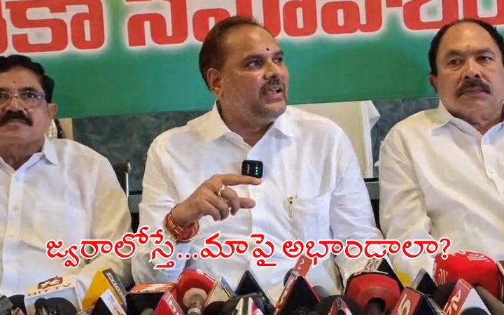 After Nearly Two Years in Power, Is This Governance YSRCP Leader Questions Govt Over Fever Outbreak in Agency Areas