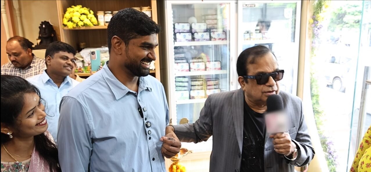 Tollywood’s Ace Actor Brahmanandam Launches Organic Creamery New Store