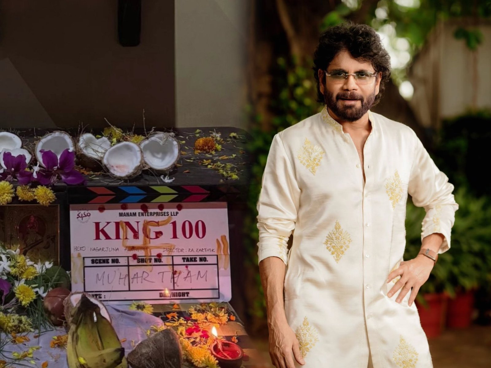 Nagarjuna’s 100th Film with Ra Karthik Officially Begins – Tentatively Titled King100