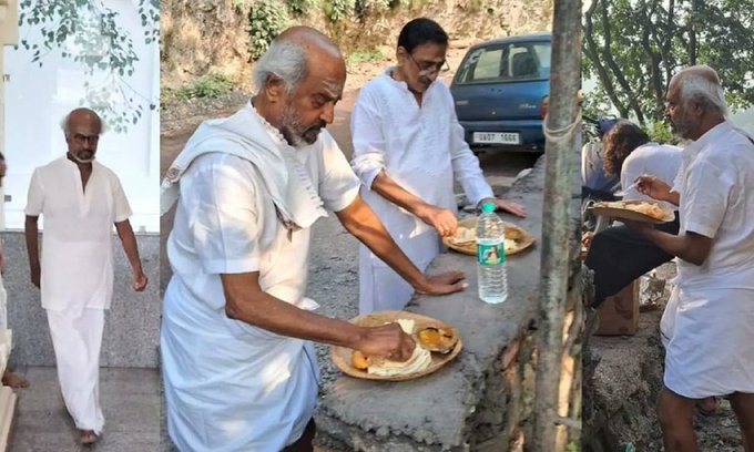 Superstar Rajinikanth’s latest Himalaya trip photos go viral