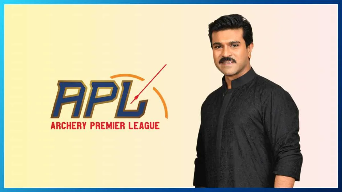 Mega Hero Ram Charan Graces Archery Premier League with Grand Presence