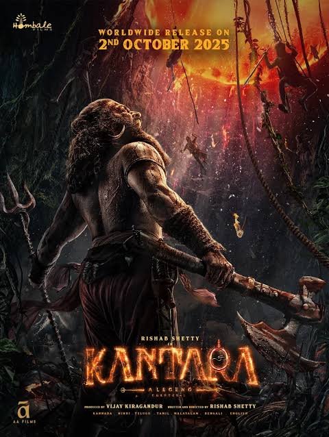 Kantara Chapter 1 Smashes Records with ₹89 Crore+ Day 1 Worldwide Collection