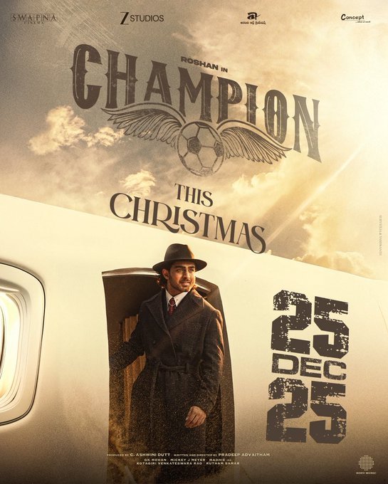 Roshan’s Champion movie release date announced – releasing this Christmas
