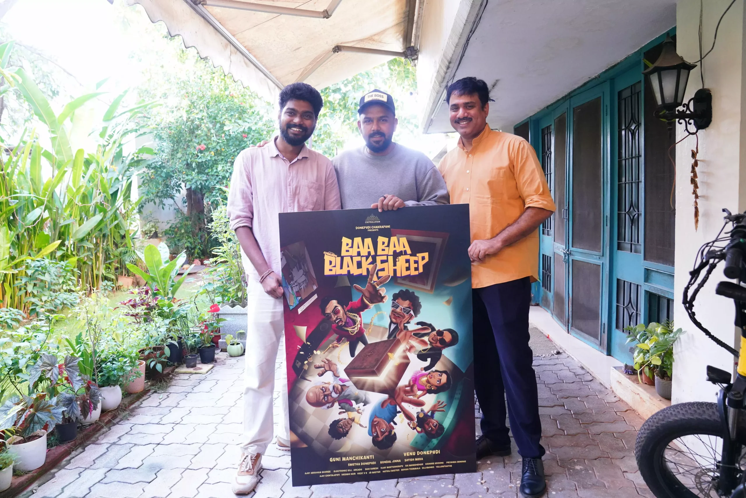 Director Tharun Bhascker Launches Baba Baba Black Sheep Title Promo
