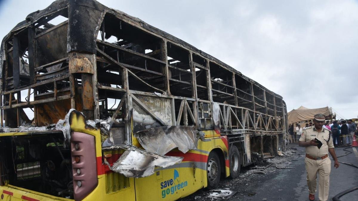 Deputy CM Pawan Kalyan Expresses Shock and Condolences After Kurnool Bus Fire Accident