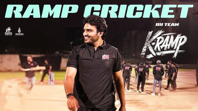 Kiran Abbavaram’s K-RAMP Team Enjoys A Fun Cricket Play Session
