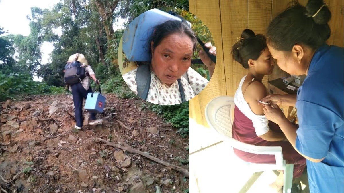 Manipur ASHA Worker Prinmayi Walks 28 Km for Polio Drops | Governor Praises Her Dedication