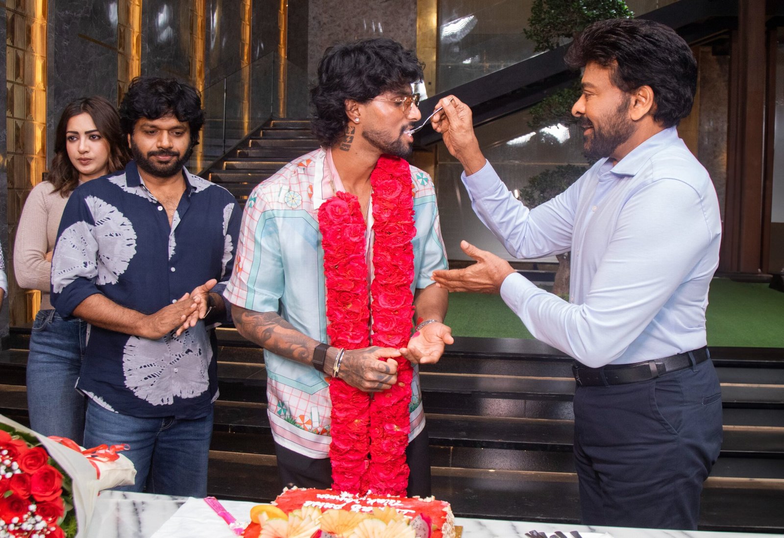 తిలక్ వర్మ ని కలిసిన మెగాస్టార్ చిరంజీవి…