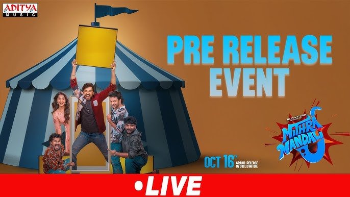 Priyadarshi And Niharika Konidela’s Mithra Mandali Pre-Release Event Live 🎬