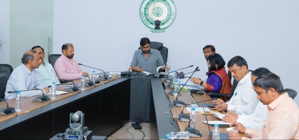 Deputy CM Pawan Kalyan Reviews Measures to Prevent Elephant Stray Incidents in Manne Village