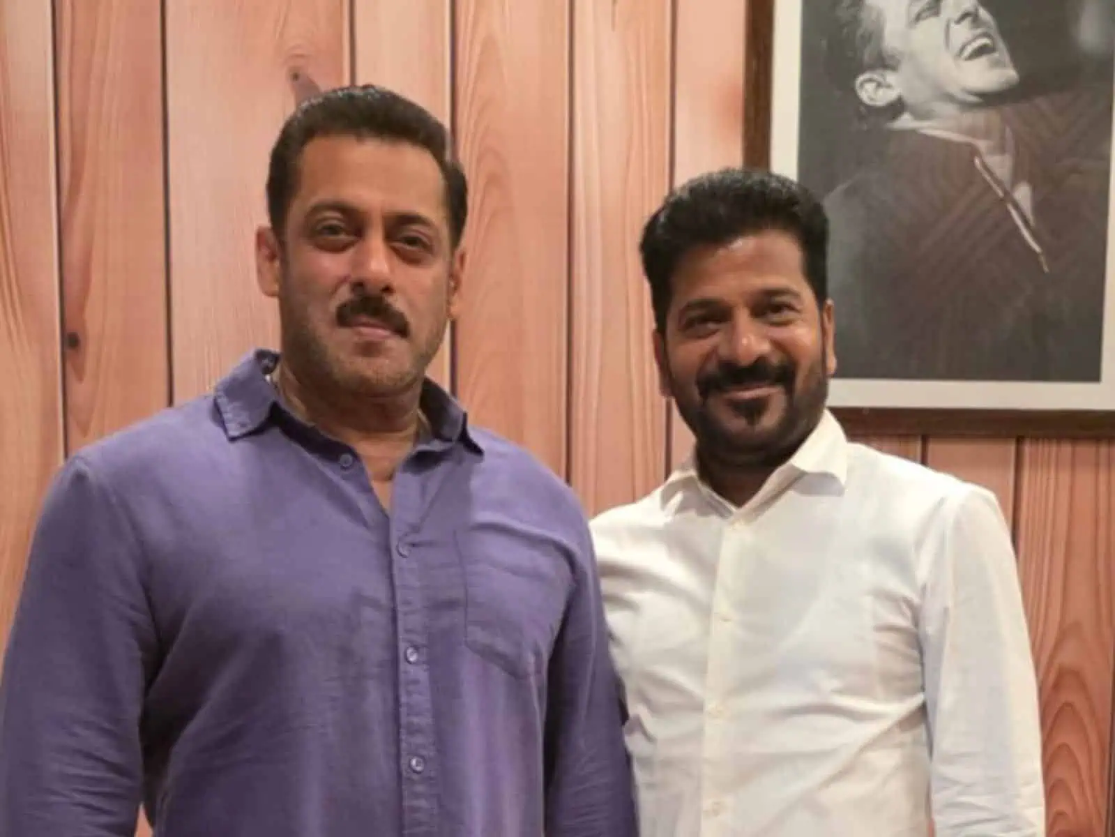 Revanth Reddy Meets Salman Khan in Mumbai; Bollywood Star Praises Telangana Model