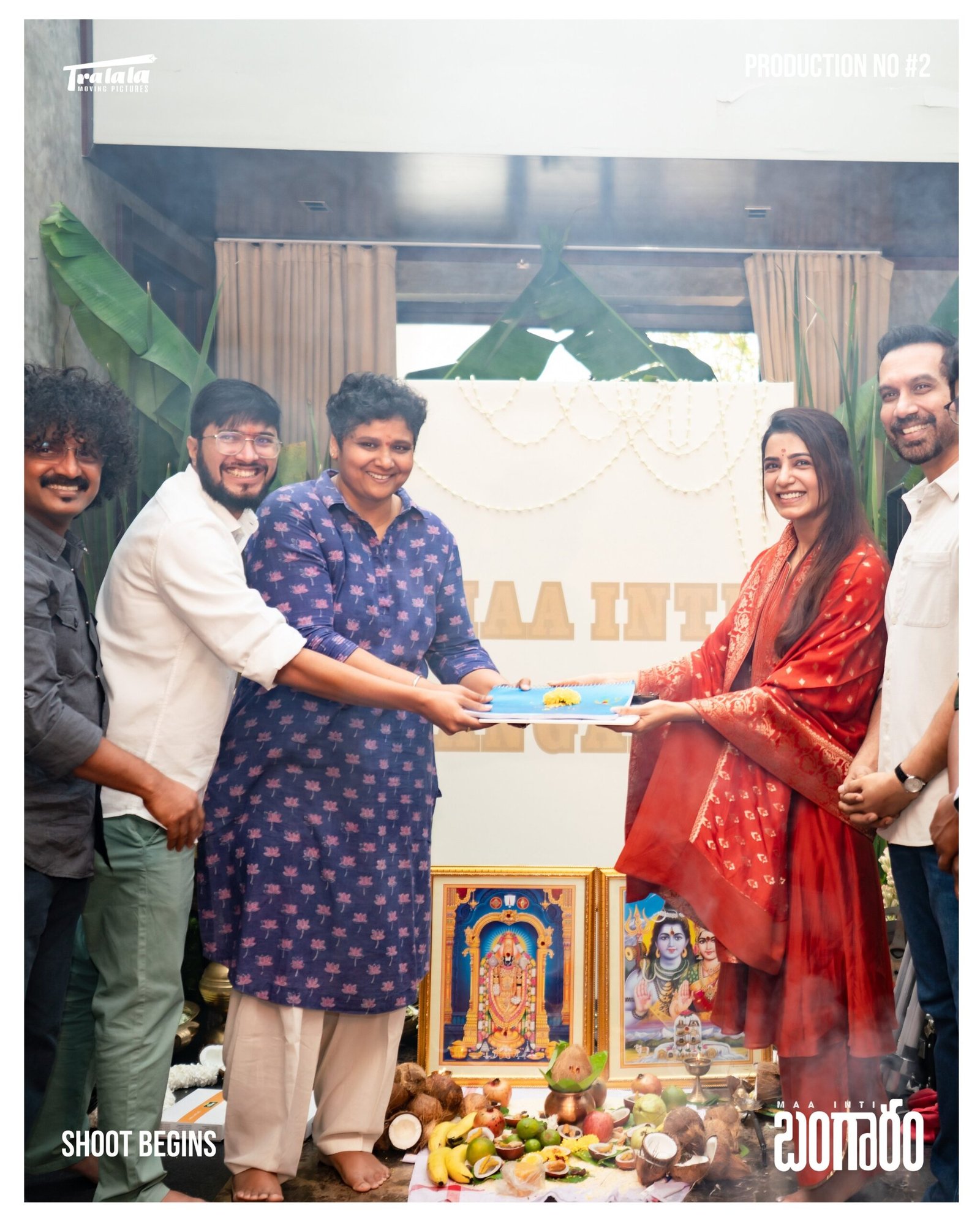 Samantha and Nandini Reddy Reunite for Maa Inti Bangaram!