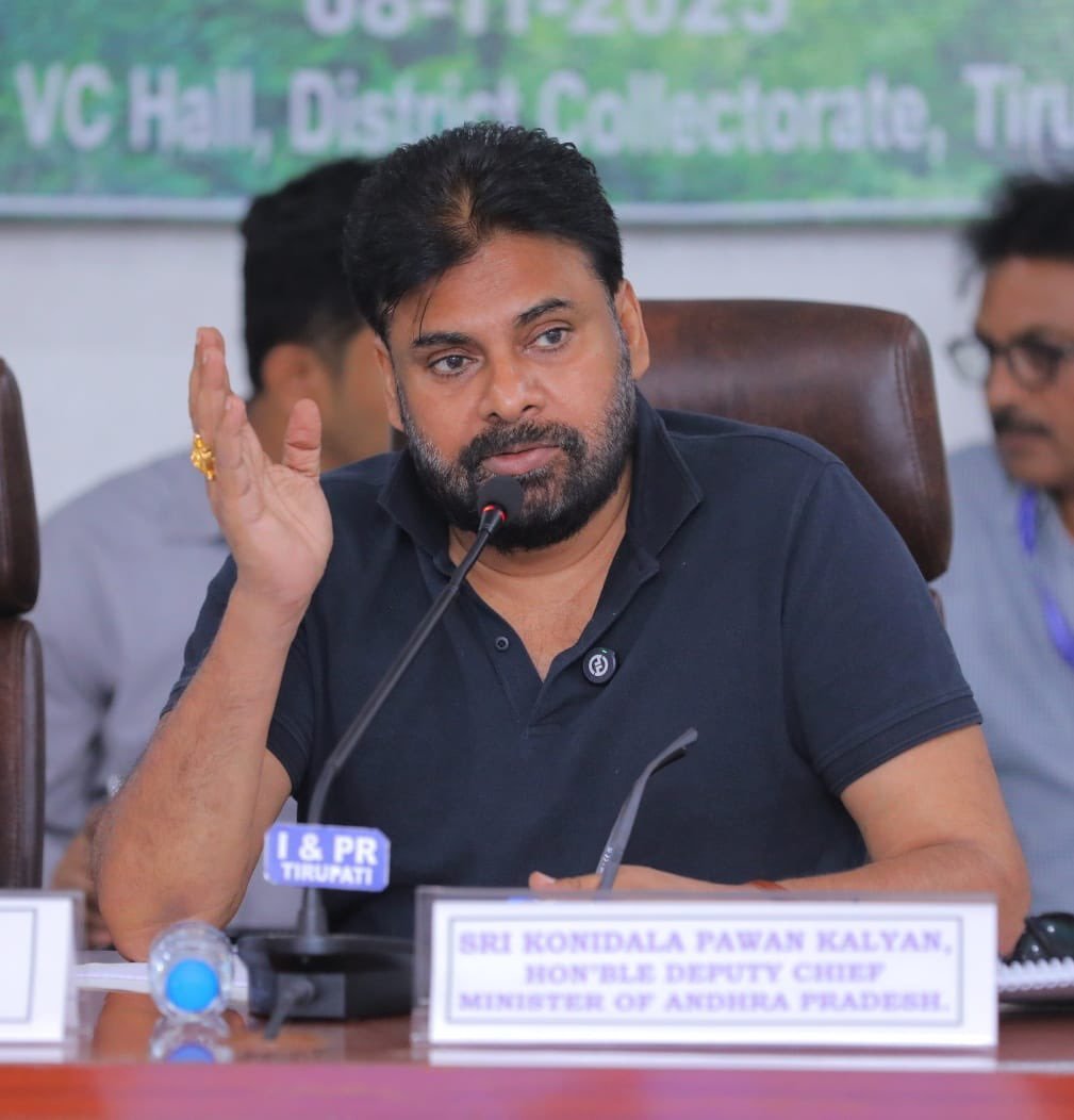 ఆపరేషన్ కగార్ తరహాలోనే ఎర్ర చందనం స్మగ్లర్లపై ఉక్కుపాదం – డిప్యూటీ సీఎం పవన్ కళ్యాణ్