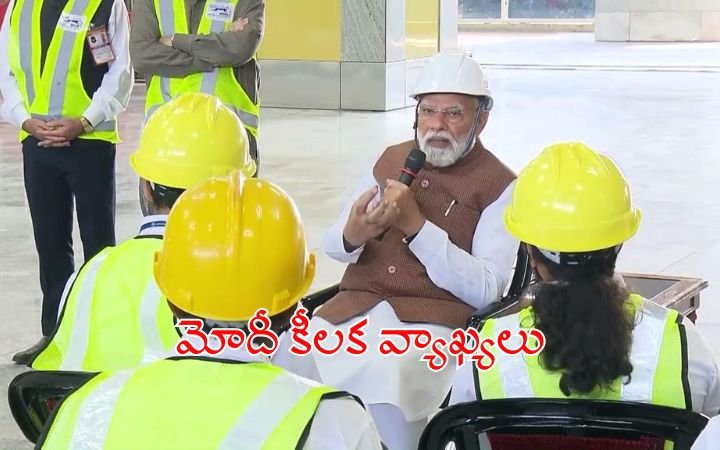 PM Modi Visits Surat Bullet Train Station, Reviews India’s First High-Speed Rail Corridor