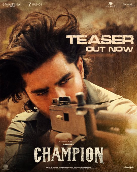 Champion Teaser: Roshan Shines in Powerful Period Sports Drama With Anaswara Rajan