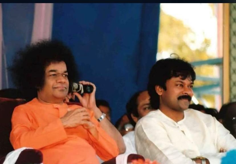 Megastar Chiranjeevi Honors Sri Sathya Sai Baba During Birth Centenary Celebrations in Puttaparthi