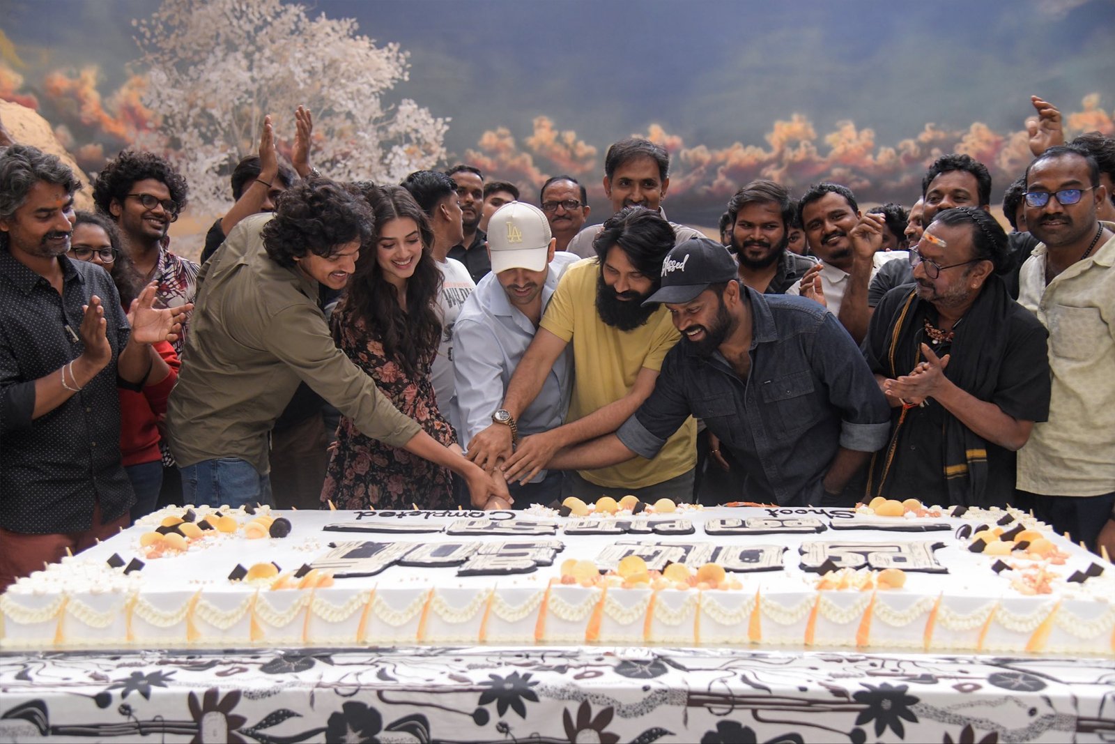Ram Pothineni Wraps ‘Andhra King’ Shoot — Shares Celebration Pics After Pumpkin Ceremony!