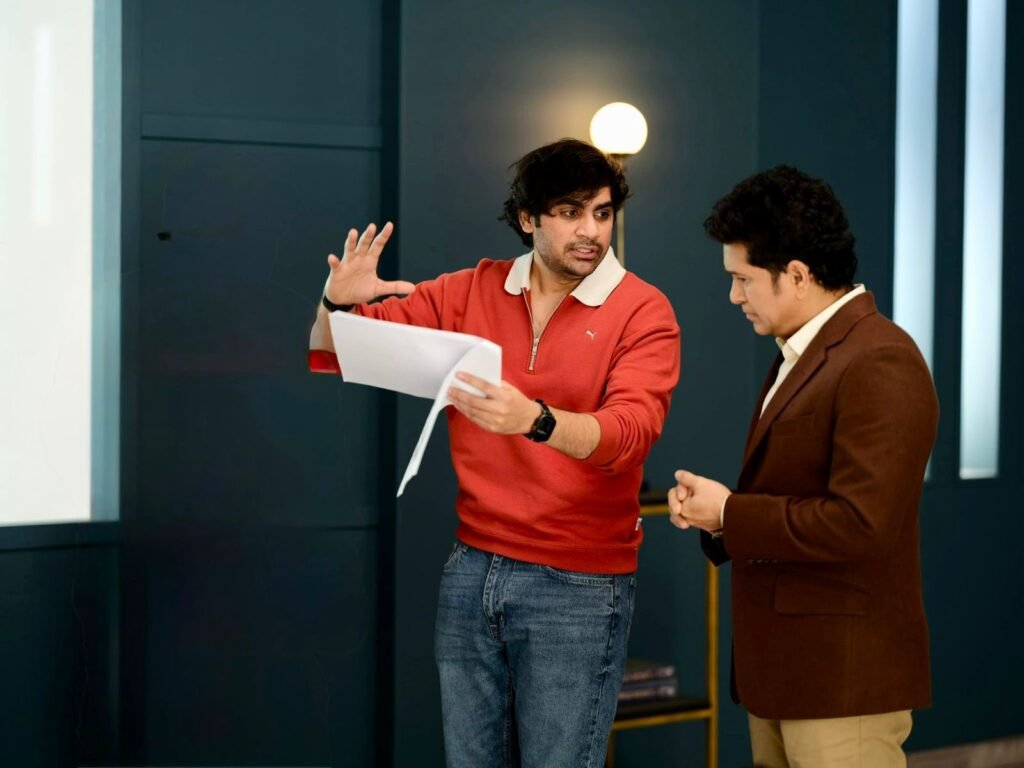 సచిన్ టెండుల్కర్ తో మన OG డైరెక్టర్…