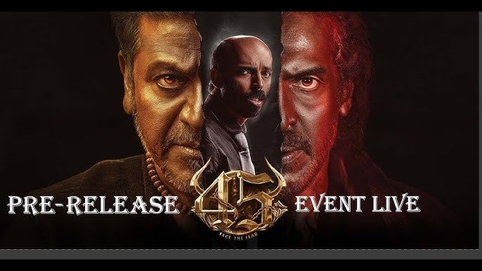 Upendra And Shiva Rajkumar’s ’45’ Pre-Release Launch Event Live