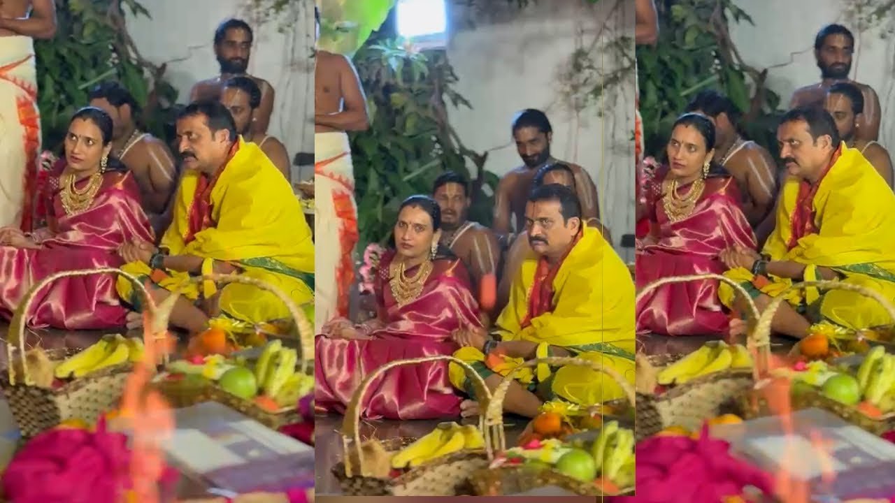 Producer Bandla Ganesh Performs Srinivasa Kalyanam at Home; Tollywood Celebrities Attend the Grand Ritual